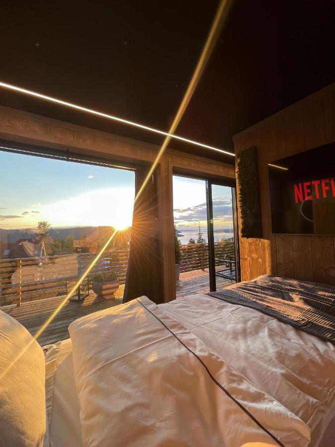 Hide Hut - Amazing View 50 Min From Oslo Villa Stange Екстериор снимка